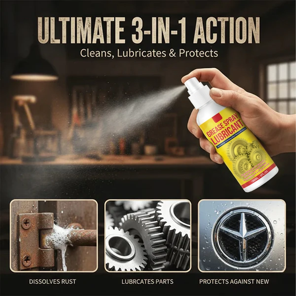 Anti-Rust Lubricant Spray & Rust Remover