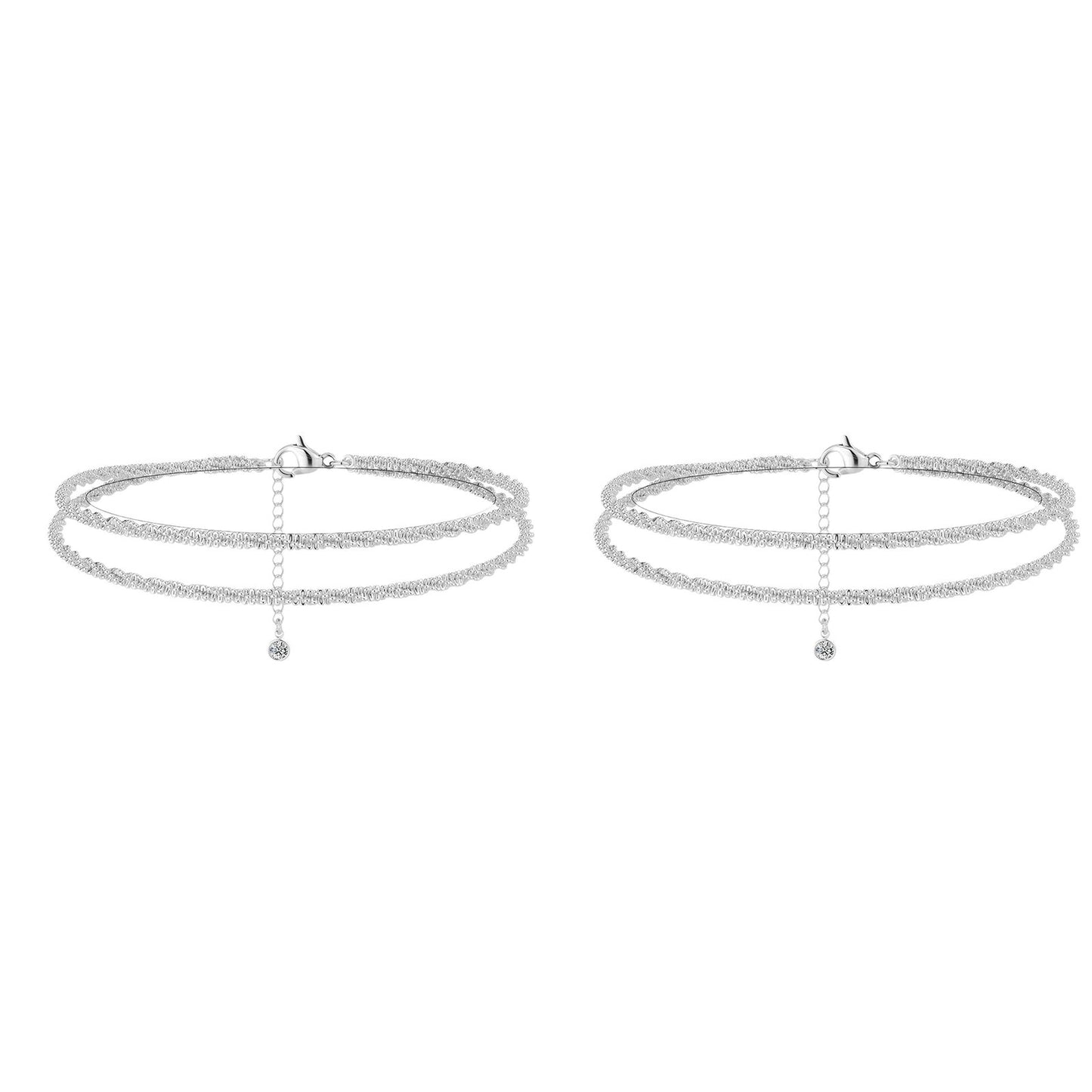 🎁Last Day Promotion 49% OFF🔥Dainty Layered Anklet For Women