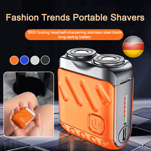 ⏰Flash Sale-Buy 2 Get 1  Free 🔥Recommended gifts:Mini Double-head Electric Razor