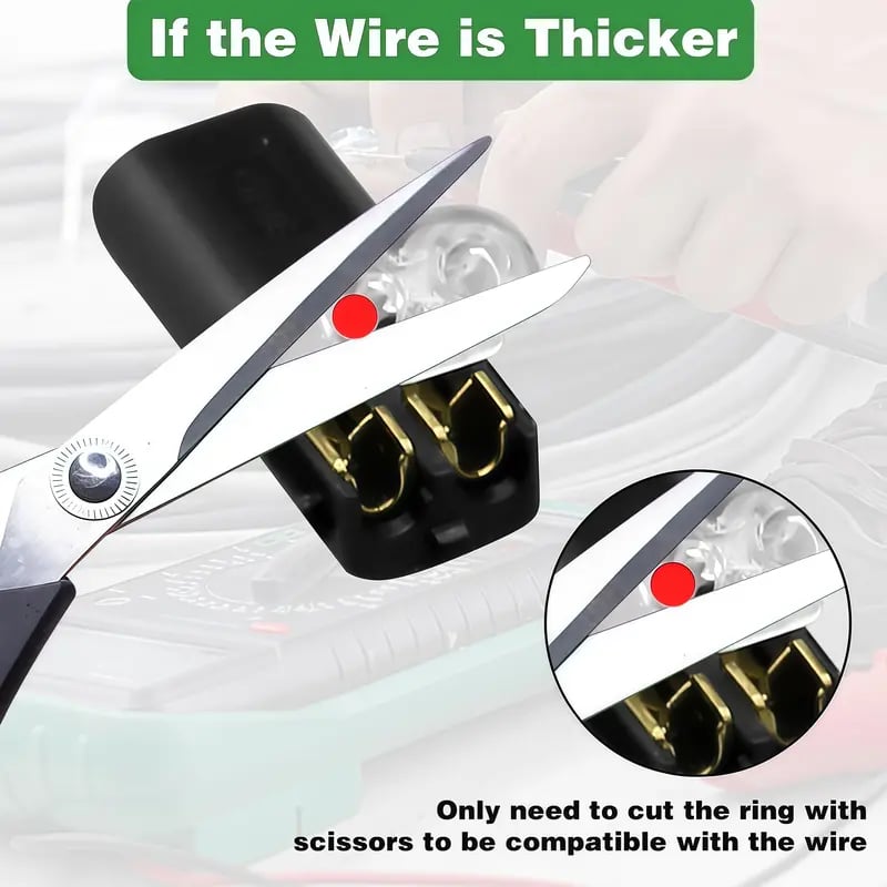 ⚡Stop Soldering! 2 Pin Double-Wire Plug-in LED Light Strip Connectors