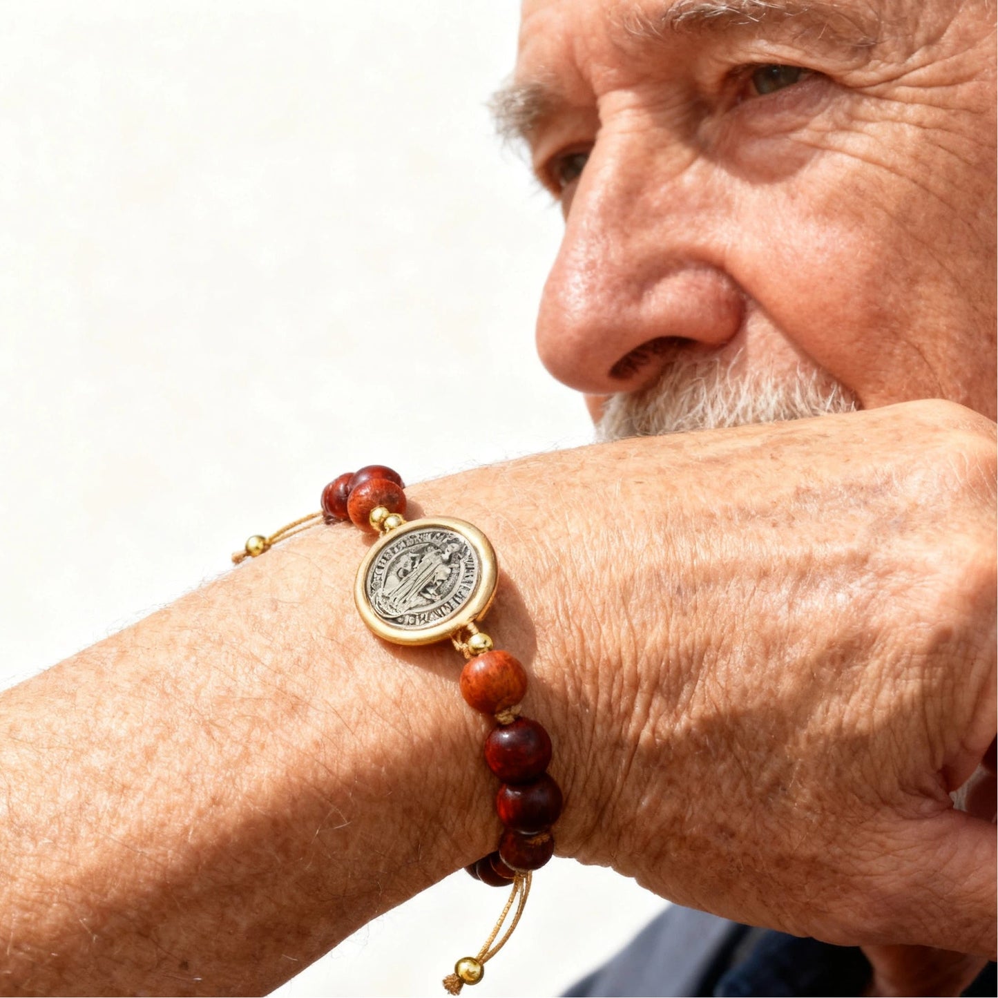 ✝️ Adjustable Saint Benedict Protection Bracelet