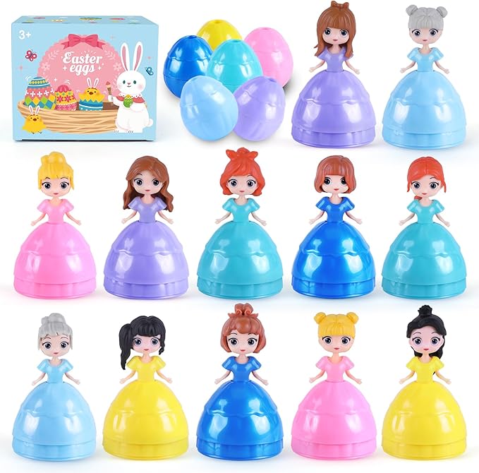 🔥Last Day 49% OFF - 12 PCS Princess Prefilled Eggs👸