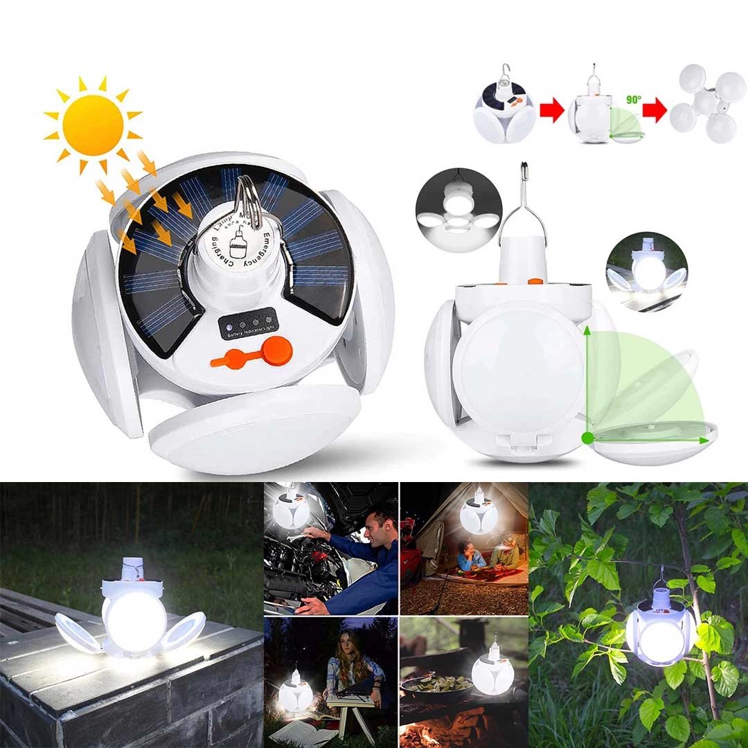 🏆Flash Sale⚡ 50K+ SOLD! Almost Gone-💥🔥2 in 1 Folding Solar Lamp