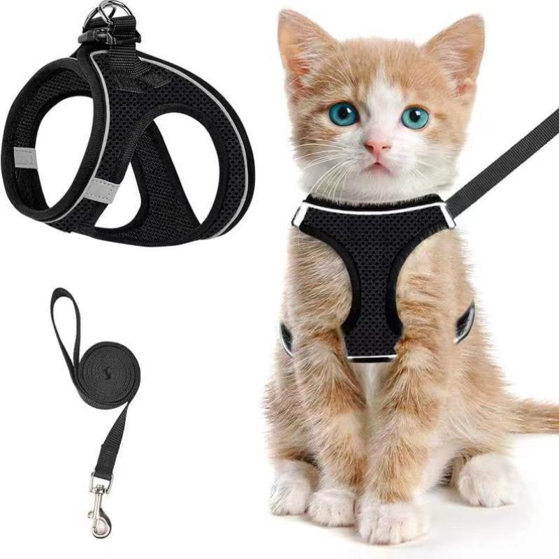 Adjustable Pet Harness & Leash Set