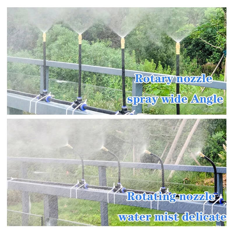 🔥 Last Day 50% OFF – 360° Curved Garden Automatic Irrigation System 🚿🌿