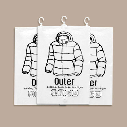 ⏳🔥Hanging Vacuum Storage Bags -Reclaim your closet!