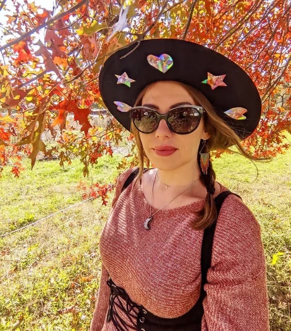 👒Suncatcher Cowgirl Straw Prism Hat
