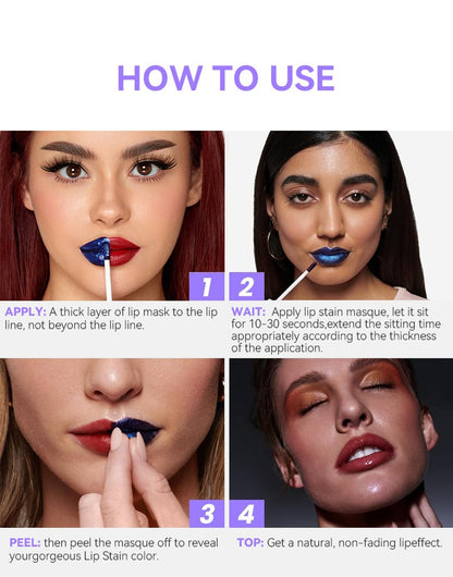 💋 Unveil Effortless, All-Day Lip Perfection - 💄Lip Stain Masque