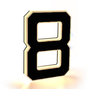 🔥Luminous House Number Waterproof