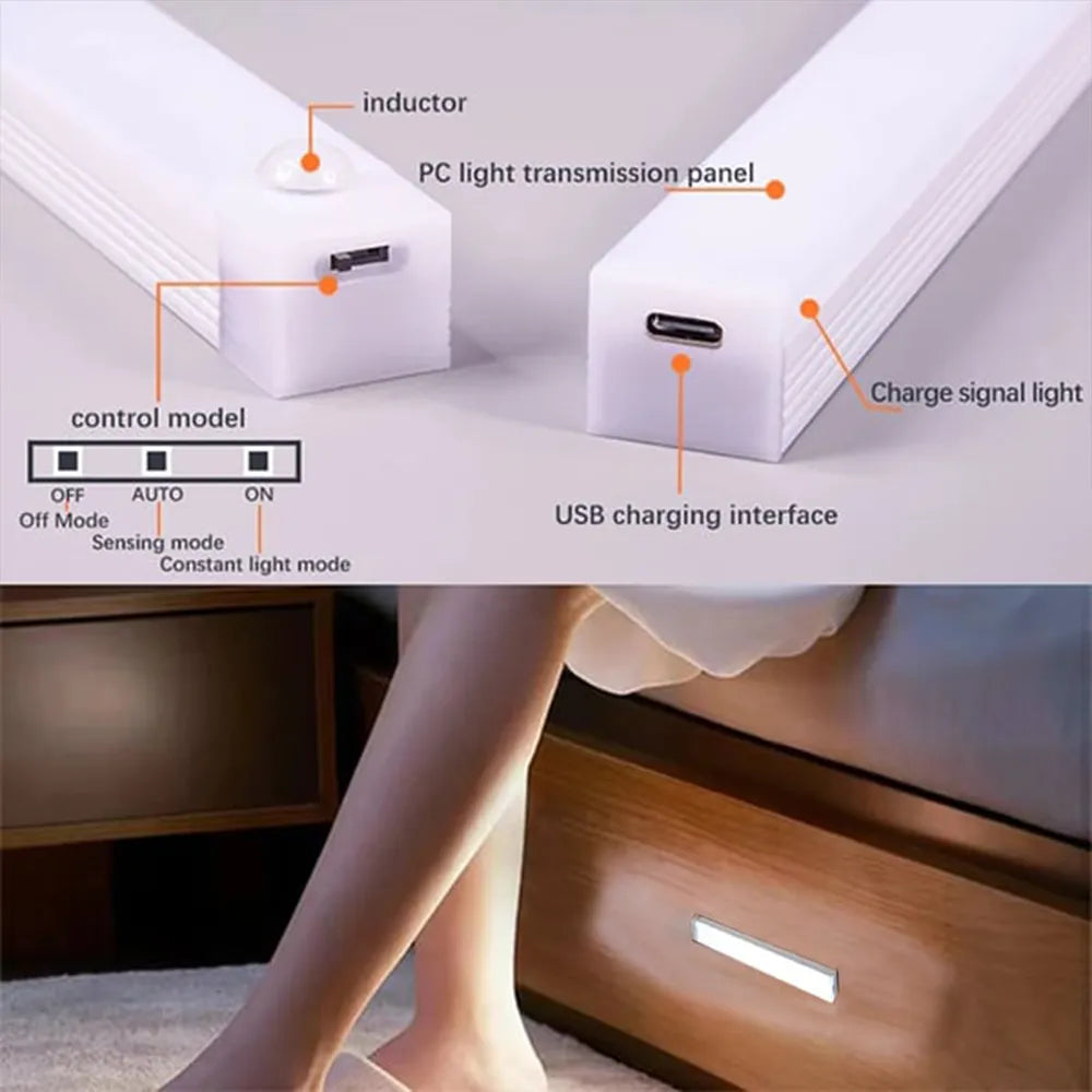 🔥 Last Day! Buy 1 Get 1 FREE – Smart Sensor Magnetic LED Lights