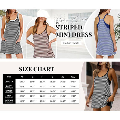 ☀️ 2-in-1 Sculpting Mini Dress — Your Throw-On-and-Go Summer Favorite