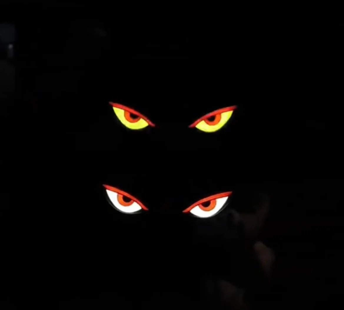 💜Solar Demon Eye LED Car Window Light