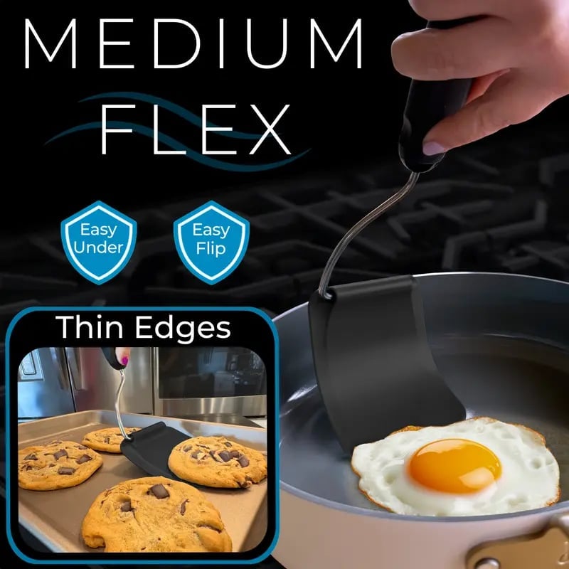 🔥 Last Day 54% OFF – Adjustable Angle PPSU Spatula 🍳 | A Must-Have Kitchen Gadget