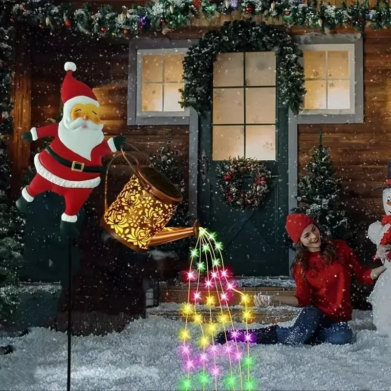 Santa Solar Kettle Lights