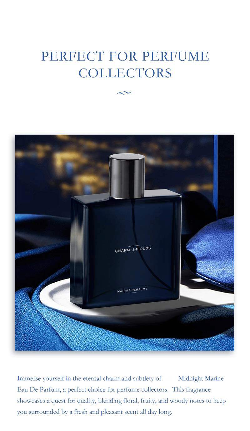 🌊Midnight Marine Eau De Parfum - Unisex Ocean Freshness