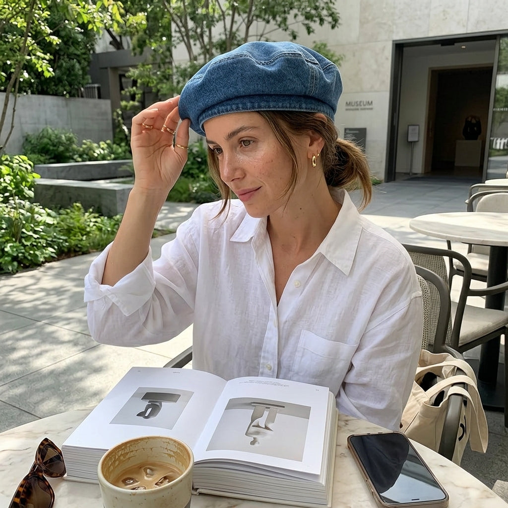 30% OFF Today ✨ Women’s Vintage Denim Beret