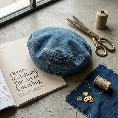 30% OFF Today ✨ Women’s Vintage Denim Beret