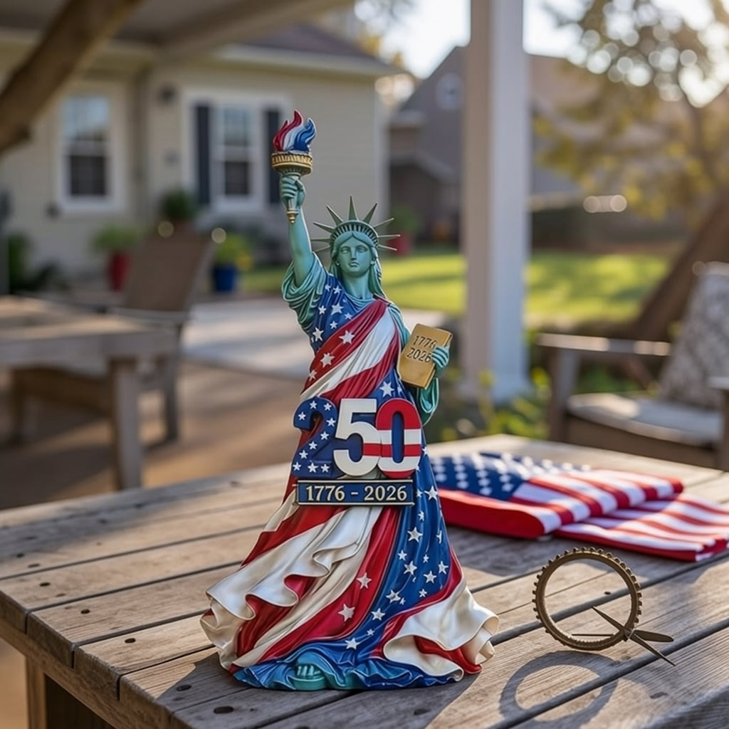 US 1776–2026 Liberty Statue™ 🗽 Celebrate 250 Years of Freedom in Bold American Style 🔥