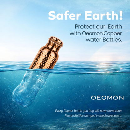 ✨Himalayan Ayurvedic Copper Water Bottle – 50% OFF Today