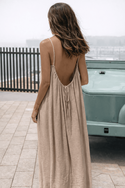 ✨ Backless Maxi Dress – 50%off Limited Time Sale Today! 💃