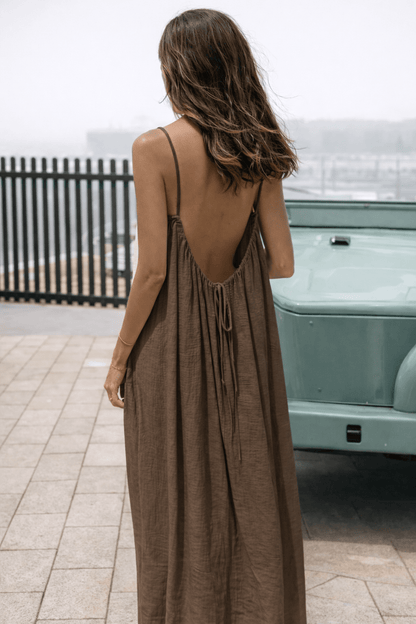 ✨ Backless Maxi Dress – 50%off Limited Time Sale Today! 💃
