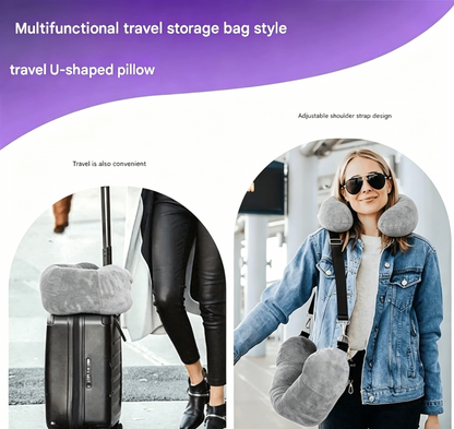 🏆Flash Sale⚡ 50K+ SOLD! Almost Gone💥Stuffable Travel Neck Pillow