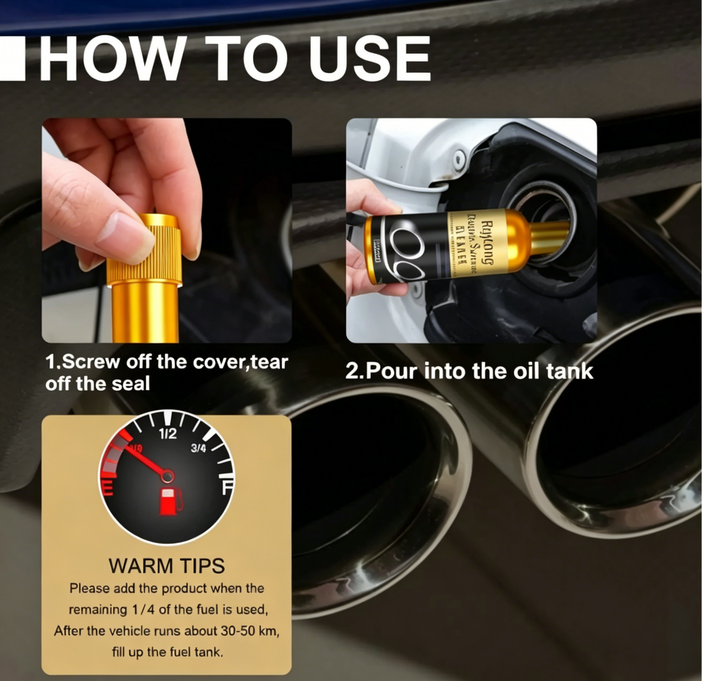 🔥Hot Sale 49% OFF - Instant Car Exhaust Handy Cleaner