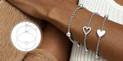 🎁Adjustable Love Friendship Two Bracelet Pack