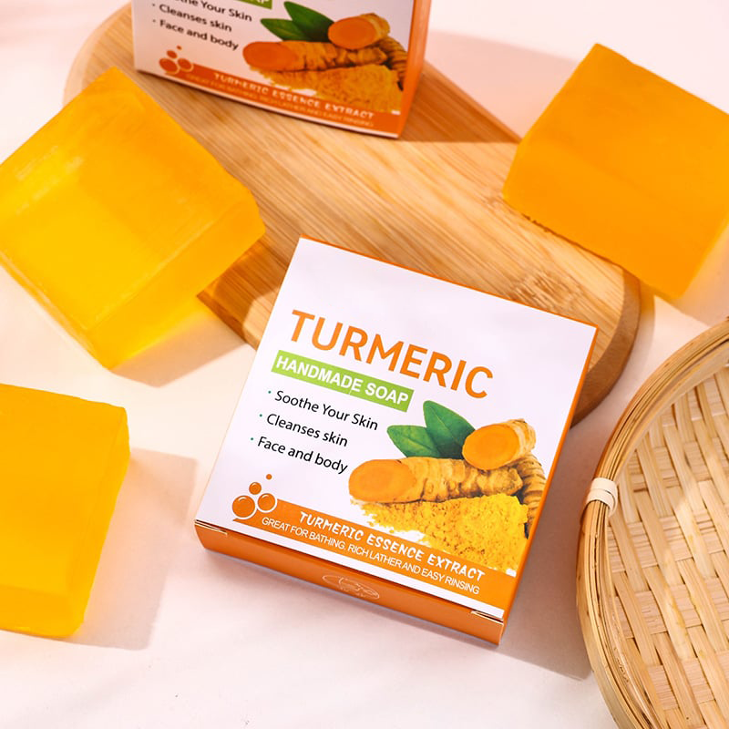 🔥Last Day Promotion 49% OFF-Turmeric & Kojic Acid Brightening Soap