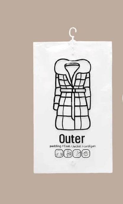⏳🔥Hanging Vacuum Storage Bags -Reclaim your closet!