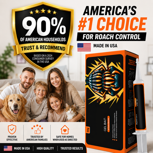 🔥Hot Sale 49% OFF🔥Stop Roaches Overnight | RoachBane Fast-Acting Cockroach Gel Bait