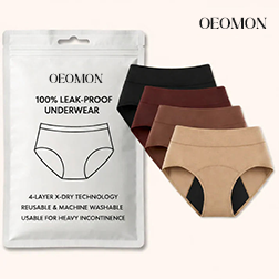 🌸💖Last Day 50% OFF|OEOMON™  100% Leak-Proof Underwear 4-pack