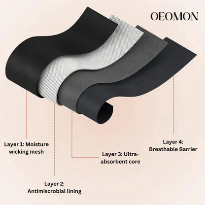 🌸💖Last Day 50% OFF|OEOMON™  100% Leak-Proof Underwear 4-pack