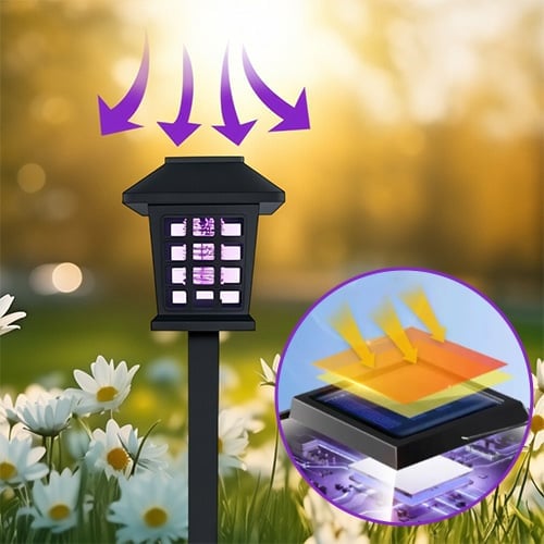 Smart Solar Dual-Mode Garden Zapper