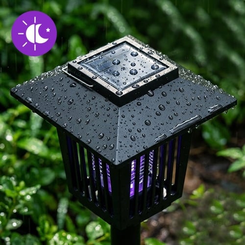 Smart Solar Dual-Mode Garden Zapper
