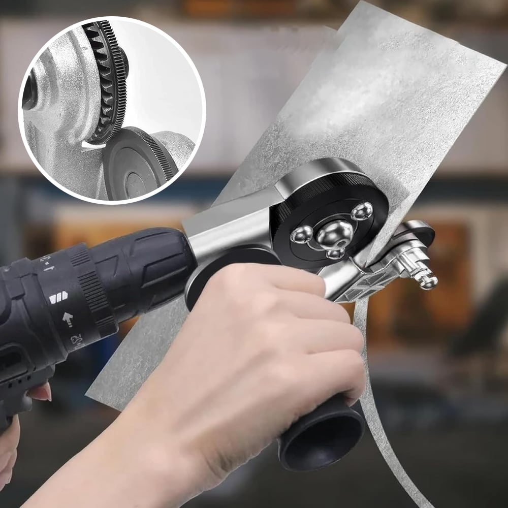 Metal Nibbler Drill Attachment