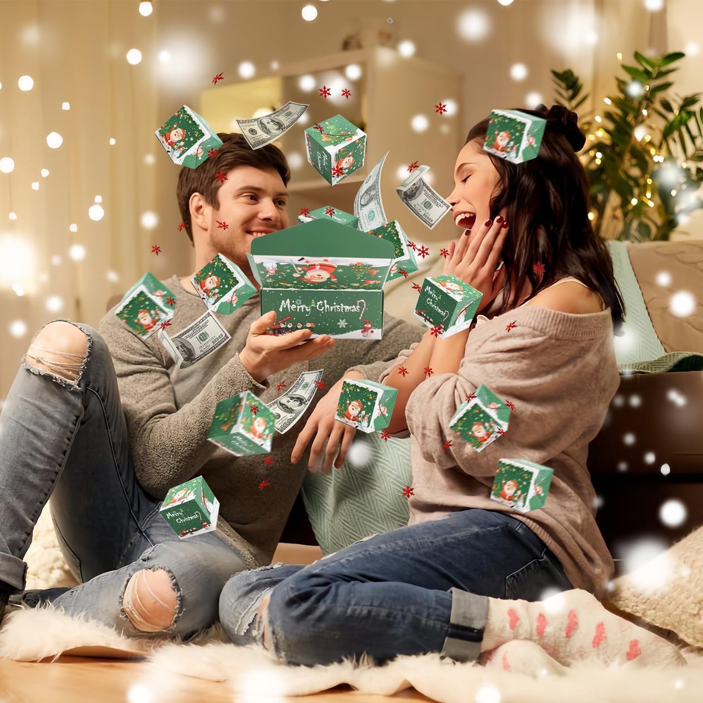 🎅Just $19.99 BUY 1 GET 1 FREE Today 🎁2025 Newly Surprise Gift Box Explosion