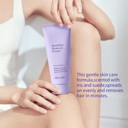 💜Buy 1 Get 1 FREE – Gentle & Painless Hair Removal Cream for Face & Body