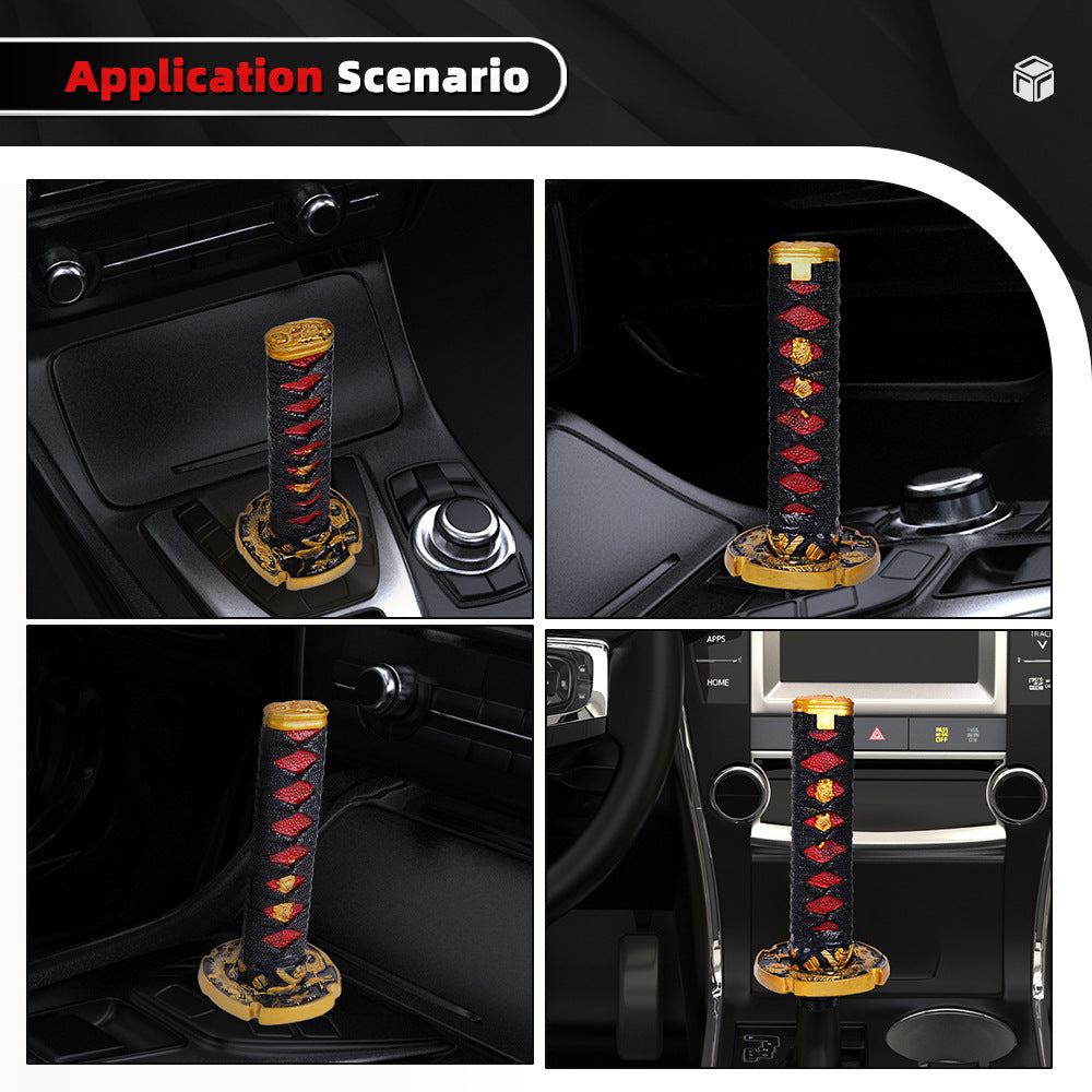 🚗Car samurai sword (Japanese style modification) - Customized Samurai-style gear shift knob