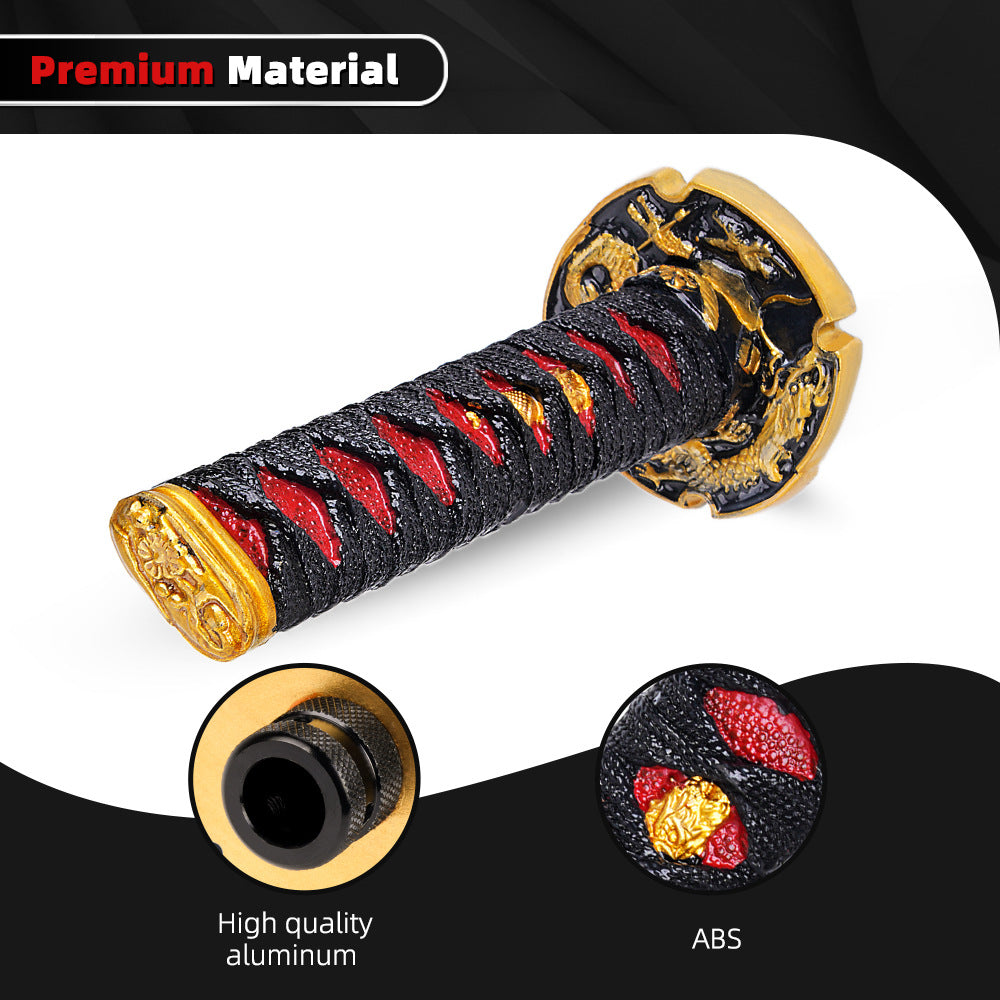 🚗Car samurai sword (Japanese style modification) - Customized Samurai-style gear shift knob