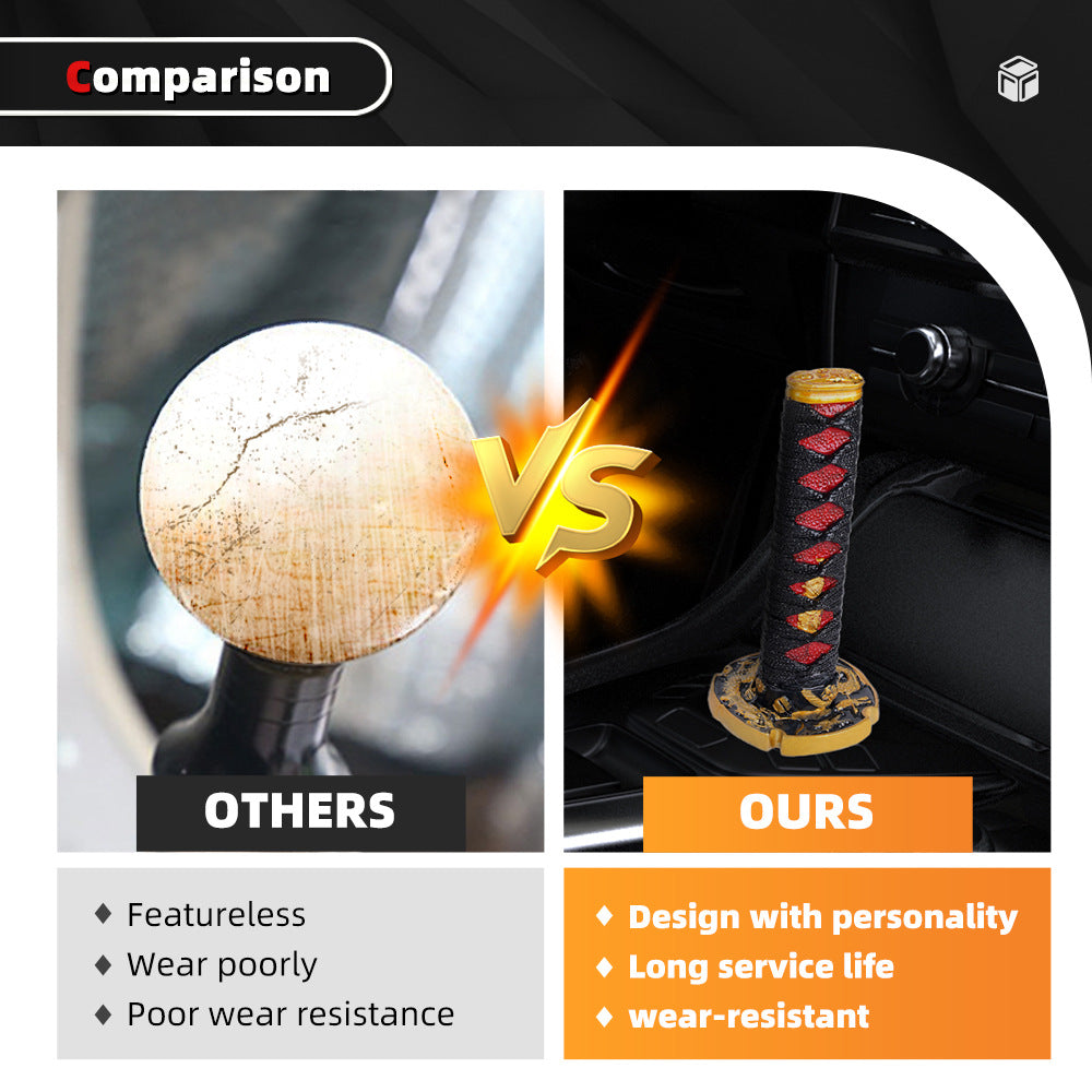 🚗Car samurai sword (Japanese style modification) - Customized Samurai-style gear shift knob