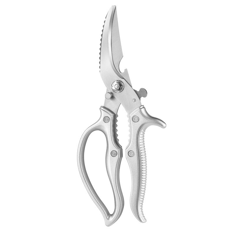 ✂️ Heavy-Duty Multifunction Kitchen Shears -Fish Scaler🐟 Bottle Opener🍾Safety Lock 🔪