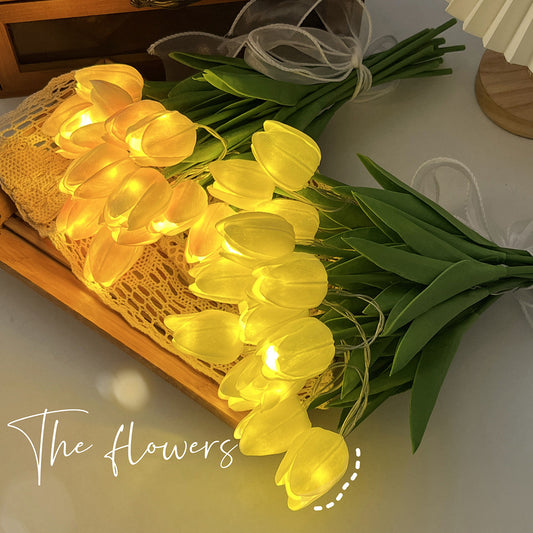 ✨🌷 Today Only! 60% OFF – Radiant Romantic Tulip Light That Glows Forever 💡