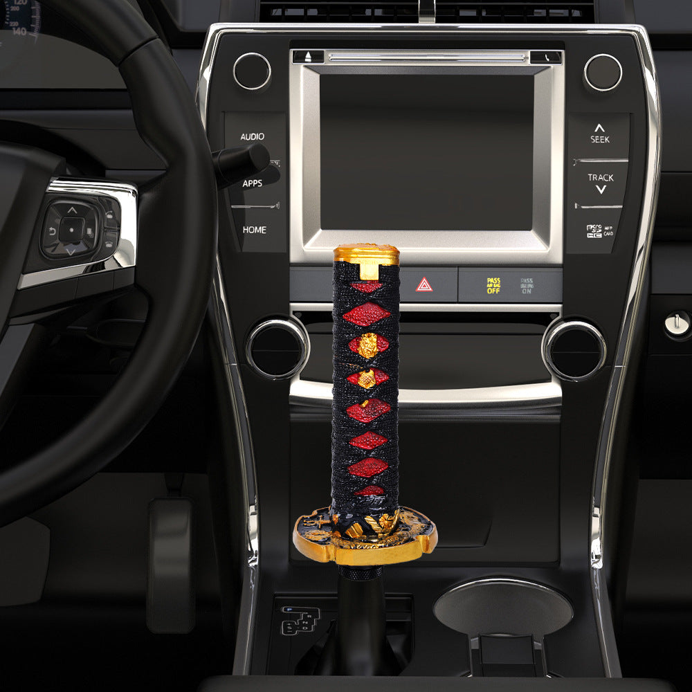 🚗Car samurai sword (Japanese style modification) - Customized Samurai-style gear shift knob