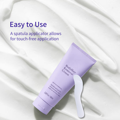 💜Buy 1 Get 1 FREE – Gentle & Painless Hair Removal Cream for Face & Body