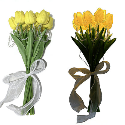 ✨🌷 Today Only! 60% OFF – Radiant Romantic Tulip Light That Glows Forever 💡