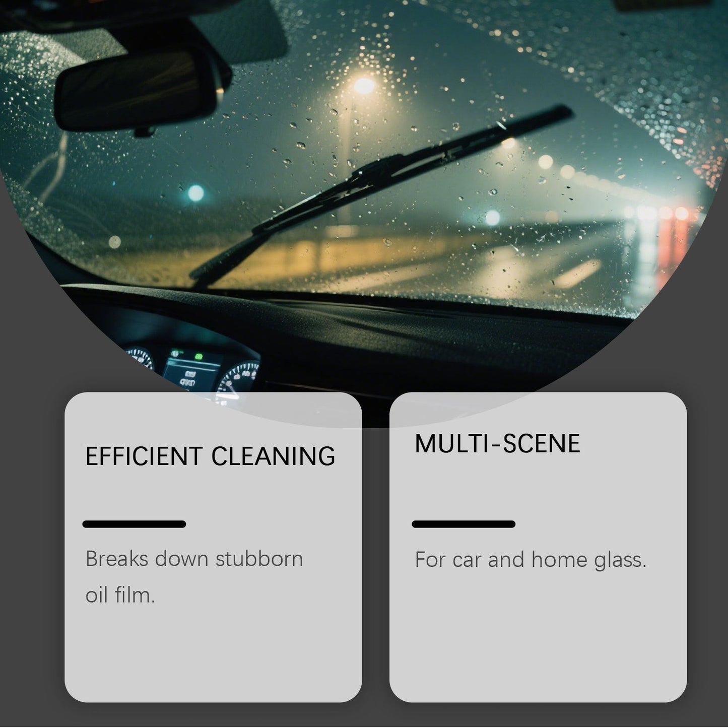 🧼 Hot Sale 50% OFF ! Automotive Oil Film Cleaning Brush for Car Windows – Glass Cleaning Board