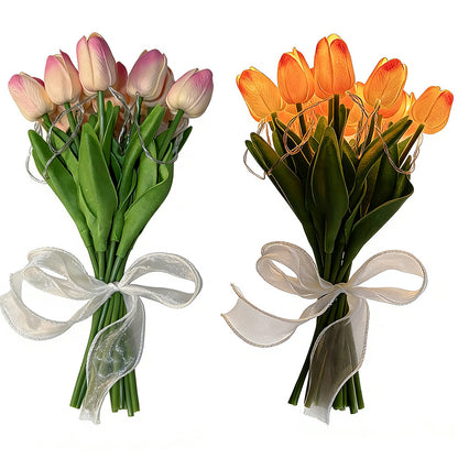 ✨🌷 Today Only! 60% OFF – Radiant Romantic Tulip Light That Glows Forever 💡