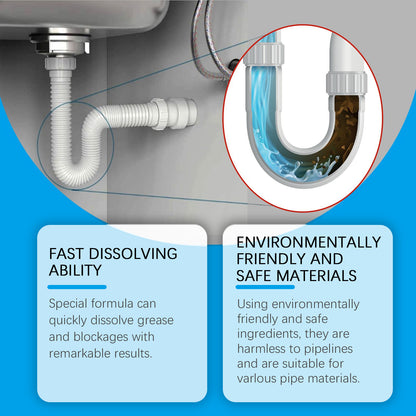 🏆 40K+ SOLD! ✨ Fish-Shaped Quick-Dissolving Drain Clog Remover | Fast & Easy Fix 💧 | 50% OFF Today Only