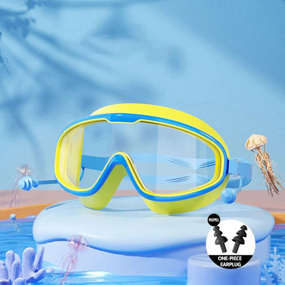 ✨2025 Hot Sale 55%-OFF-🌊HD children's large frame waterproof and anti-fog swimming goggles